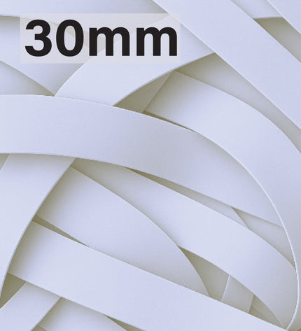 Elástico de banda plana 0.8mm X 30mm